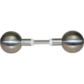 příslušenství k bráně Otočná koule na branku, nerez