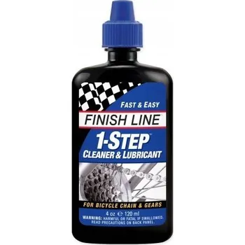 Cyklistické mazivo Olej na řetěz Finish Line 1-step 120 ml