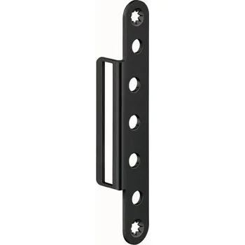 pant Krytka upevnění do zárubně VX 7560 RR Černá matná RAL 9005 (SW 107)