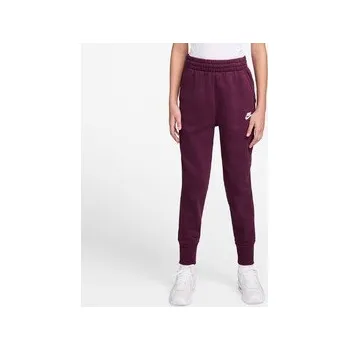 Dívčí oblečení Nike Sportswear Club Fleece Big Kids (Girls) High-Waisted Fitted Pants XL