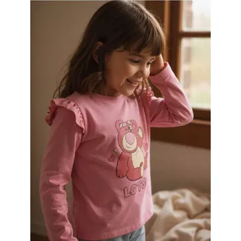 Sinsay - Bavlněná košilka s potiskem Toy Story - růžová - 544GP-30X - 544GP-30X-128