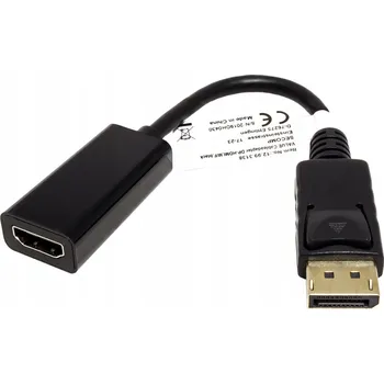 IP kamera Kabelový adaptér DisplayPort na HDMI M/F