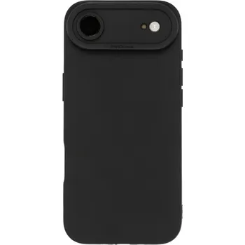 Pouzdro na mobilní telefon Silikonový černý kryt se zvýšenou ochranou čoček pro iPhone 17 Air