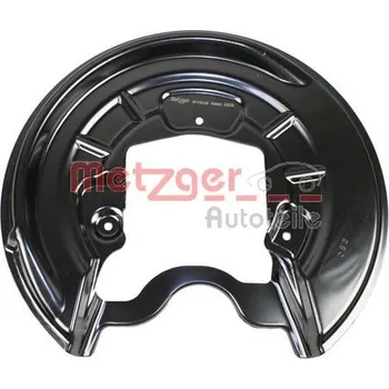 Brzdový systém Ochranný plech proti rozstřikování, brzdový kotouč METZGER 6115229