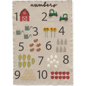 Závěsná dekorace Lorena Canals - čísla