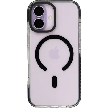 Pouzdro na mobilní telefon Tvrzený kryt magsafe černý pro iPhone 17