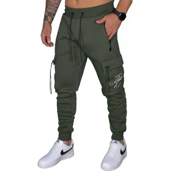 ZATEPLENÉ TEPLÁKOVÉ KAPSÁČE PÁNSKÉ TEPLÁKY JOGGERY