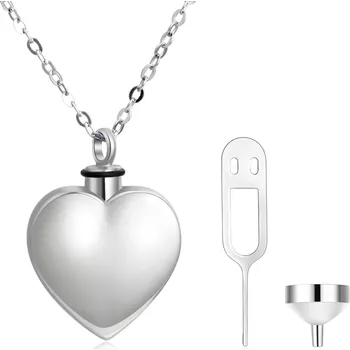 Řetízek Olivie SRDÍČKO 7103 stříbrná 460 mm