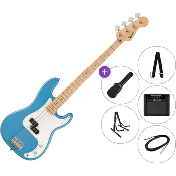 Baskytara Fender Squier Sonic Precision Bass MN SET 2 California Blue Elektrická baskytara
