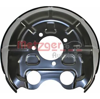 Brzdový kotouč Ochranný plech proti rozstřikování, brzdový kotouč METZGER 6115120