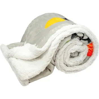 AROME HOME Deka 150 x 200 cm, s beránkem žárovky, mikroflanel 1ks