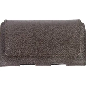 Pouzdro na mobilní telefon Pouzdro Leo Univerzální hnědé