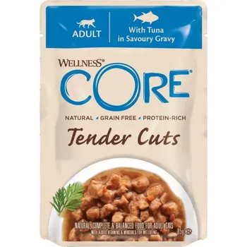 Krmivo pro kočku Wellness Core Kap.Wellness Core Cat Tender tunak v omacce 85g
