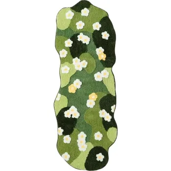 Koberec Kusový koberec Zelená louka, 60x160, zelená, dětský pokoj, Mujkoberec Original - 1 rok na vrácení + DOPRAVA ZDARMA k Vám i zpět