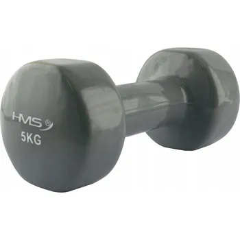 Vinylové činky HMS 1x 5 kg 1 ks
