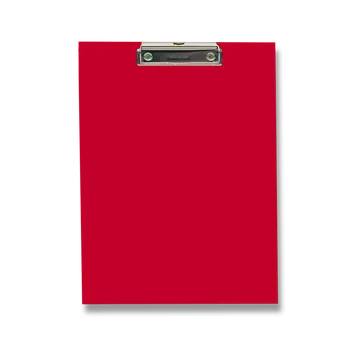 Psací podložka HIT Office - podložka s klipem - červená