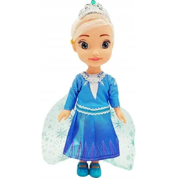 Panenka PANENKA ZIMNÍ PRINCEZNA S KORUNKOU Z LEDOVÉ ŘÍŠE SE ZVUKEM