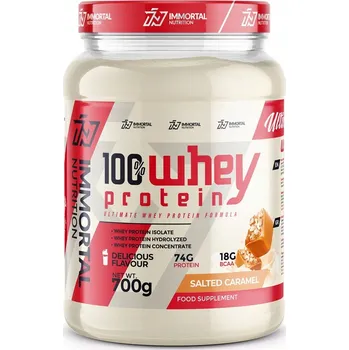 Protein IMMORTAL 100% WHEY PROTEIN 700g SLANÝ KARAMEL PROTEIN WPC WPI WPH