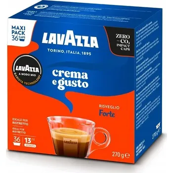 Kapsle Lavazza Crema e Gusto Forte pro Modo Mio 36 ks