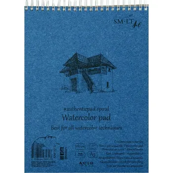 Blok na akvarel na spirále A5 SM-LT 280g, 20 listů