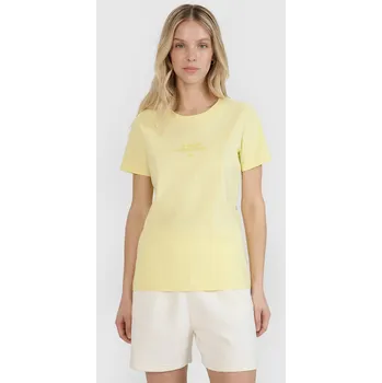 Dámské tričko Dámské tričko 4F žluté Tričko S