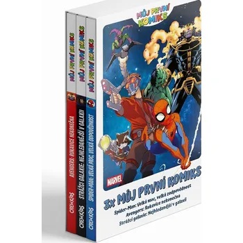 3x Můj první komiks Superhrdinové