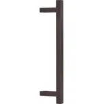 Dveřní madlo Südmetall San Domino, Černá ocel Délka 1000 mm / LA 700 mm