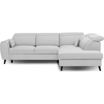 Sedací souprava Pravostranná rohová sedačka Noble s funkcí spaní typu delfín a úložným prostorem na lůžkoviny - ELTAP savoi 01 255x83 cm