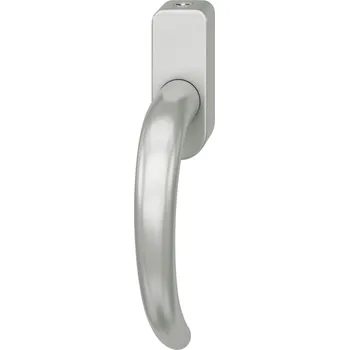 Okenní klika Uzamykatelná okenní klika FSB 34 1160 170 Eloxovaný hliník