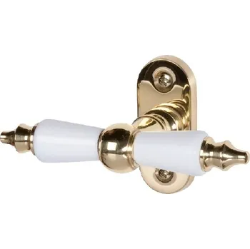 Okenní klika Okenní klika Südmetall Thor oliva Nerez leštěná/dřevo černé