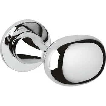 Dveřní kování OLIVARI Melanzana Chrom leštěný, Bez rozety/otvoru pro klíč