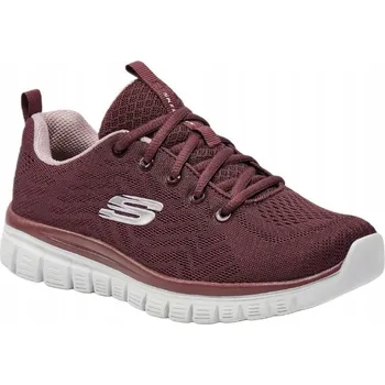 Dámské tenisky Skechers Dámské boty Graceful Get Connected Bordó, velikost 41 EU