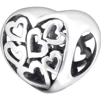 Náramek Majya MAY STORY stříbrný korálek TRUE LOVE Ag/; ≤1,55 g 11918