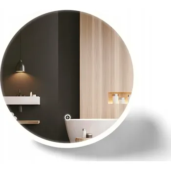 Zrcadlo Zrcadlo Tutumi nástěnné kulaté rám plast 500 x 500 mm