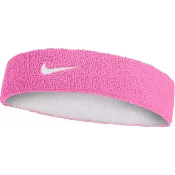Čelenka Čelenka Nike Swoosh Reversible Headband - playful pink/white Růžový
