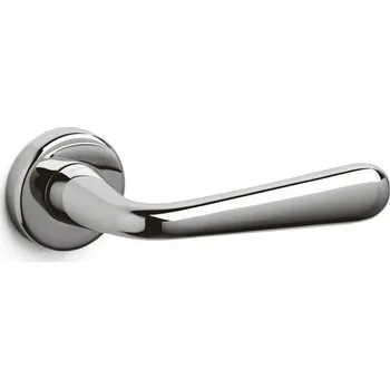 Dveřní kování OLIVARI Golia Chrom leštěný, Bez rozety/otvoru pro klíč