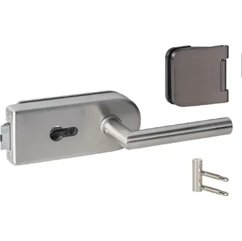 Dveřní kování Sada kování pro skleněné dveře Südmetall Valencia PZ