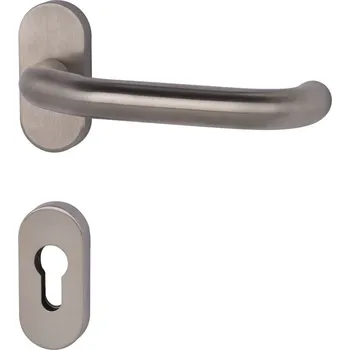 Dveřní kování Klika s úzkou rozetou Südmetall Katrin-R, TopSpeed Levé provedení