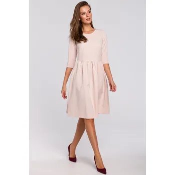 Dámské šaty EU M K010 Rozšířené šaty s přestřižením v pase