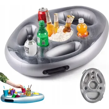 PLOVOUCÍ STOLEK DO BAZÉNU JACUZZI NAFUKOVACÍ BAR NA NÁPOJE DRINKY OBČERSTVENÍ