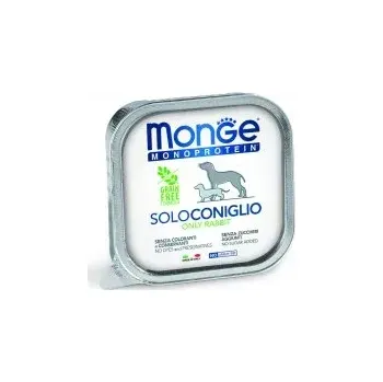 Krmivo pro psa MONGE Dog MONOPROTEIN paštika králík 150g/24ks