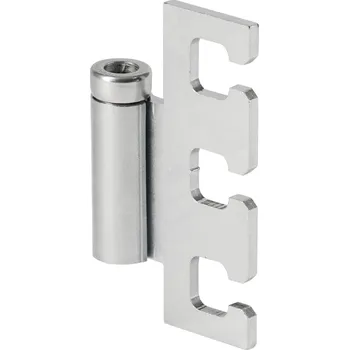 Dveřní kování Středový díl pantu na sklo pro kapsy VX Levé