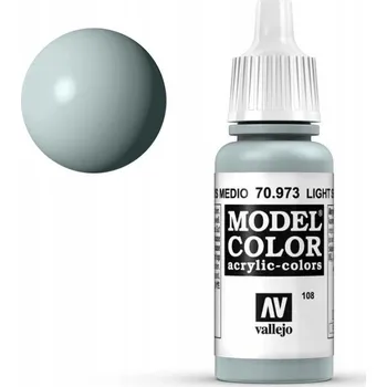 Modelářská barva Vallejo Model Color Light Sea Grey 17ml 70.973 - Akrylová barva Model Color Světle šedá mořská 17 ml