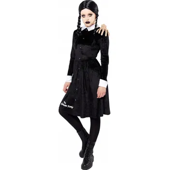Karnevalový kostým Kostým Wednesday Addamsová pro ženy na Halloween