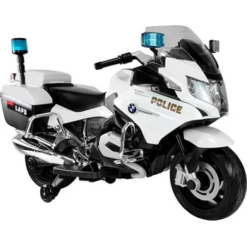 Dětské elektrovozidlo Motorka na Akumulátor BMW R1200 Policie bílá