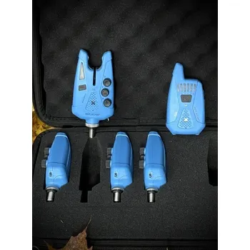 Signalizace záběru FLACARP sada signalizátorů X8 + RX8 3+1 speciální edice podzim 2025 Barvy: Modrá