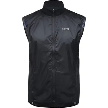 Cyklistická vesta Pánská běžecká vesta GORE Drive Vest Mens black - M