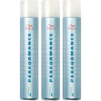 Stylingový přípravek Wella Professionals Performance Lak na vlasy Extra silný 500 ml x3