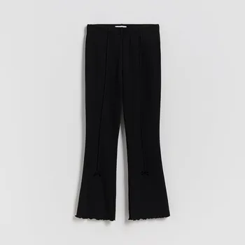 Dívčí kalhoty Reserved - GIRLS` TROUSERS - černý - 969FF-99X - 969FF-99X-116