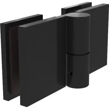 Sprchové dveře Pant pro sprchové dveře ELENA -sklo/sklo, 180°/135°, černá Levé provedení